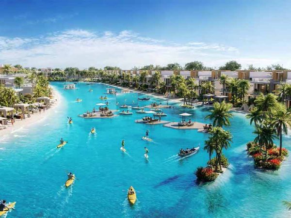 villas-dubai-investment-without-riba-profit-damac-islands-swimming-pool